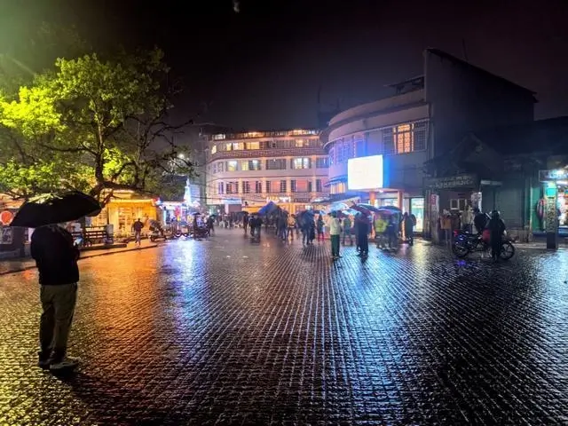Mall Road Darjeeling